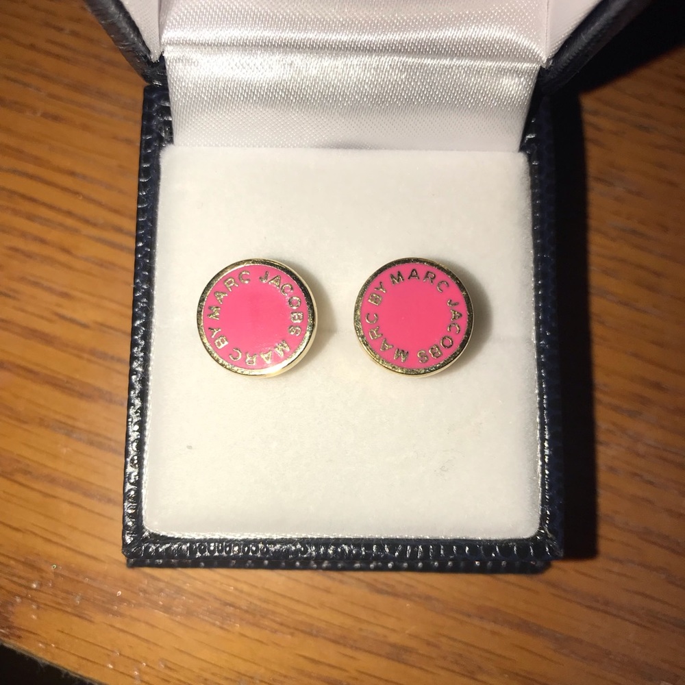 Marc by Marc Jacobs Logo Earrings
